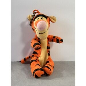 Vintage 1997 Disney Tiger Key Ring Coin Purse 6" Winnie The Pooh Movies